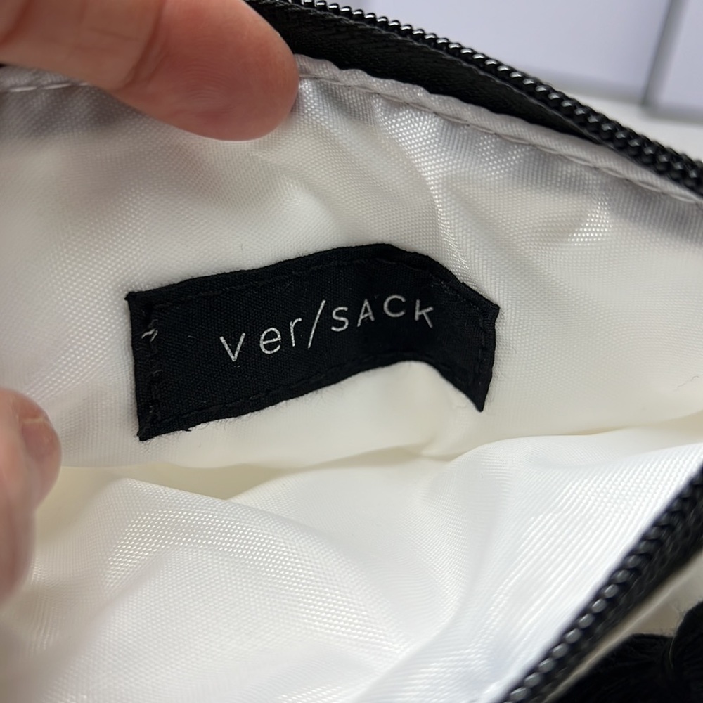 ⭐️🌸Ver/Sak NWT lashes longer than my patience makeup toiletries beach bag lined - Picture 7 of 9